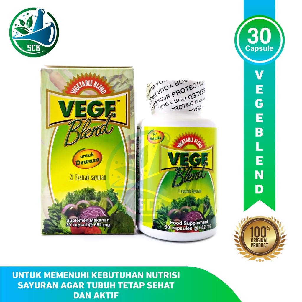 VegeBlend 21 for Adult 30 Kapsul - Vege Blend
