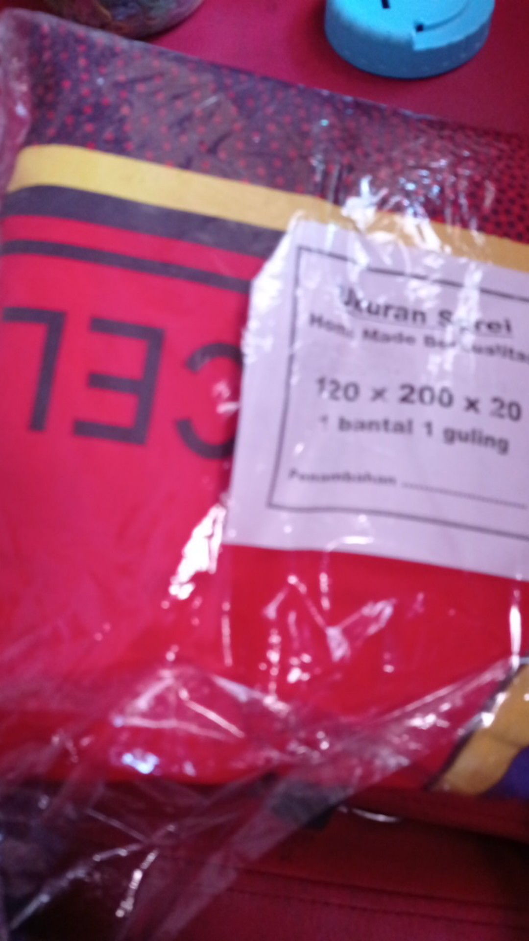 Sprei Homemade Motif Bola