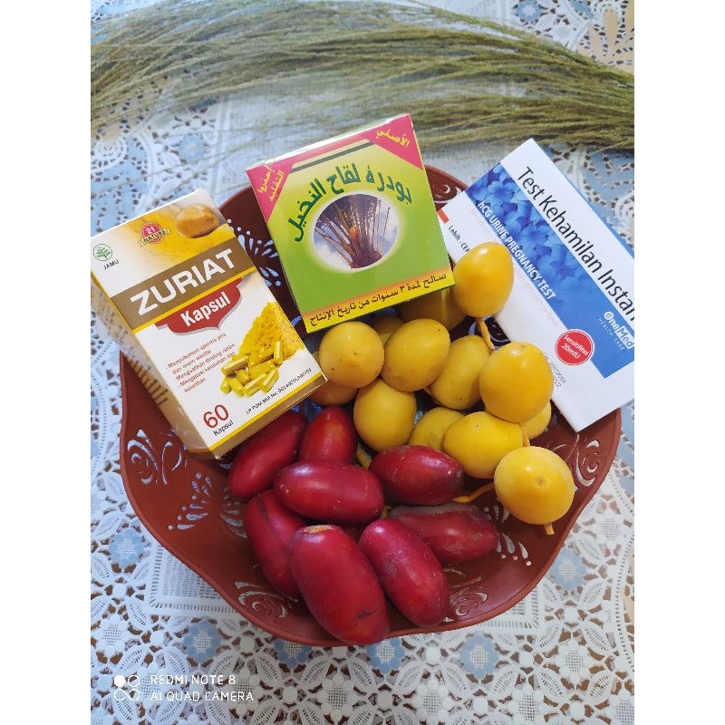 

PAKET KURMA MUDA/BUBUK KURMA/KAPSUL ZURIAT