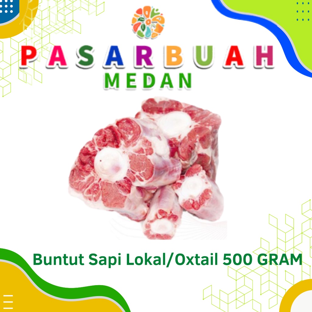 

Distributor Buntut Sapi Lokal / Oxtail Cut 500 Gram - Pasar Buah Medan