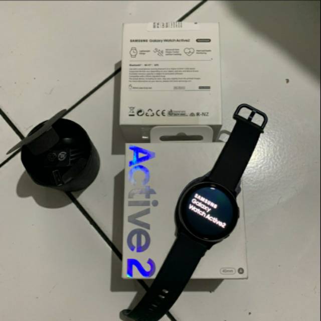 Samsung Galaxy Watch active 2 40mm Aluminium Aqua Black