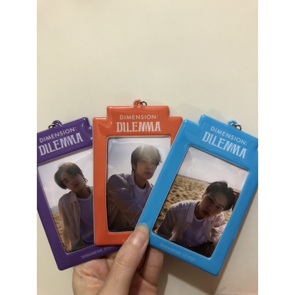PHOTOCARD PC ENHYPEN JAKE HEESEUNG JAY WEVERSE BUS CARD DIMENSION DILEMMA