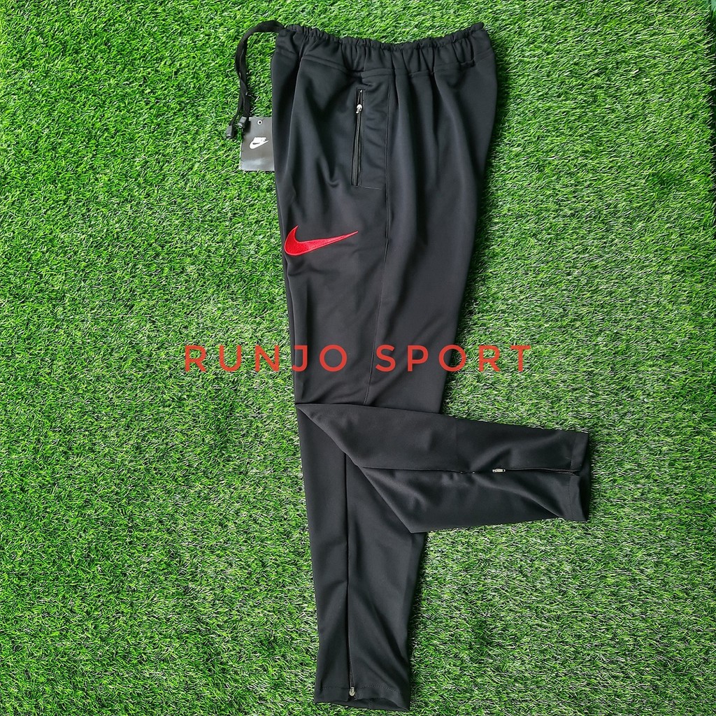 Jogger Celana - Trackpants Nike Sweatpants - Joger Pants Training Panjang Hitam Pria Wanita - BSC