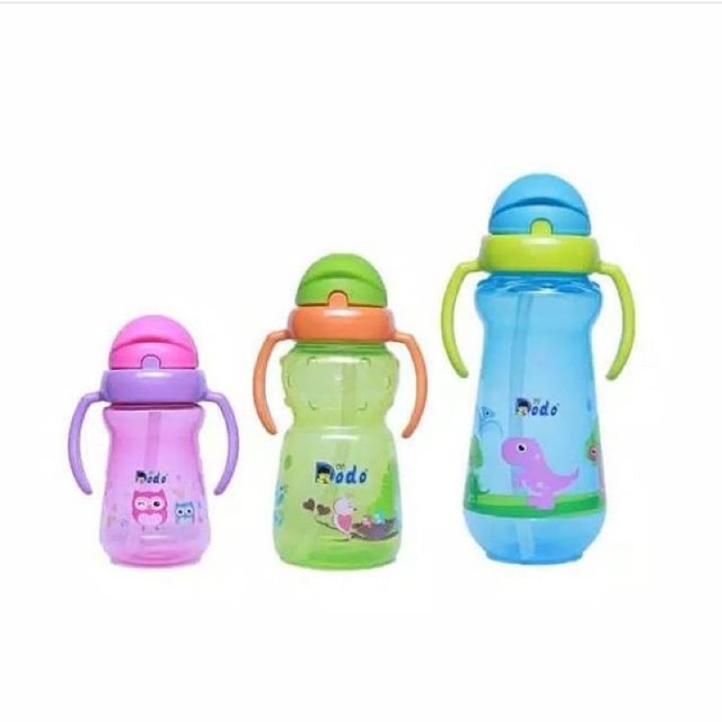 Dodo Botol Sedotan Sport Handle Straw Cup Small / Medium / Big