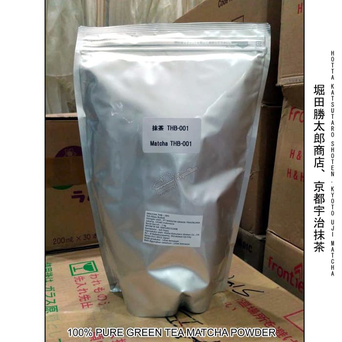 

Hotta Katsutaro : 100% Pure Green Tea Matcha Powder Bubuk 1 kg - tth234