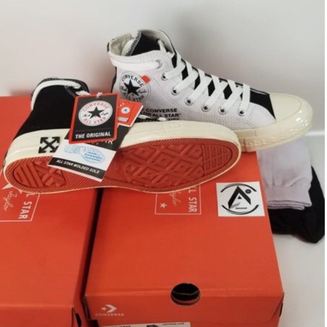 TERBARU!!!SEPATU SNEAKER 70s CHUCK TAYLOR OFF WHITE HI