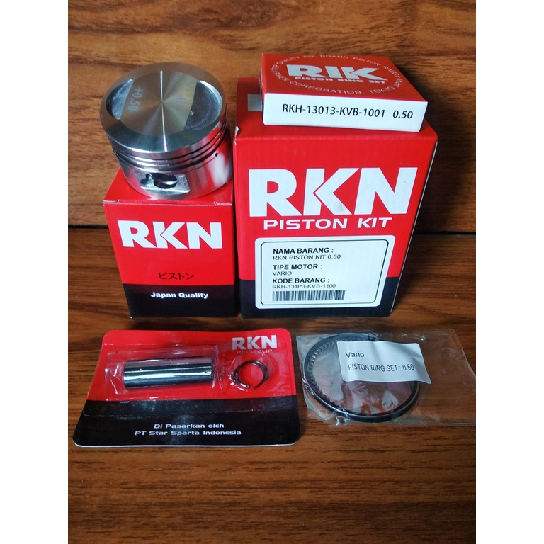 PISTON KIT VARIO RIKEN SEHER VARIO 110 RKN