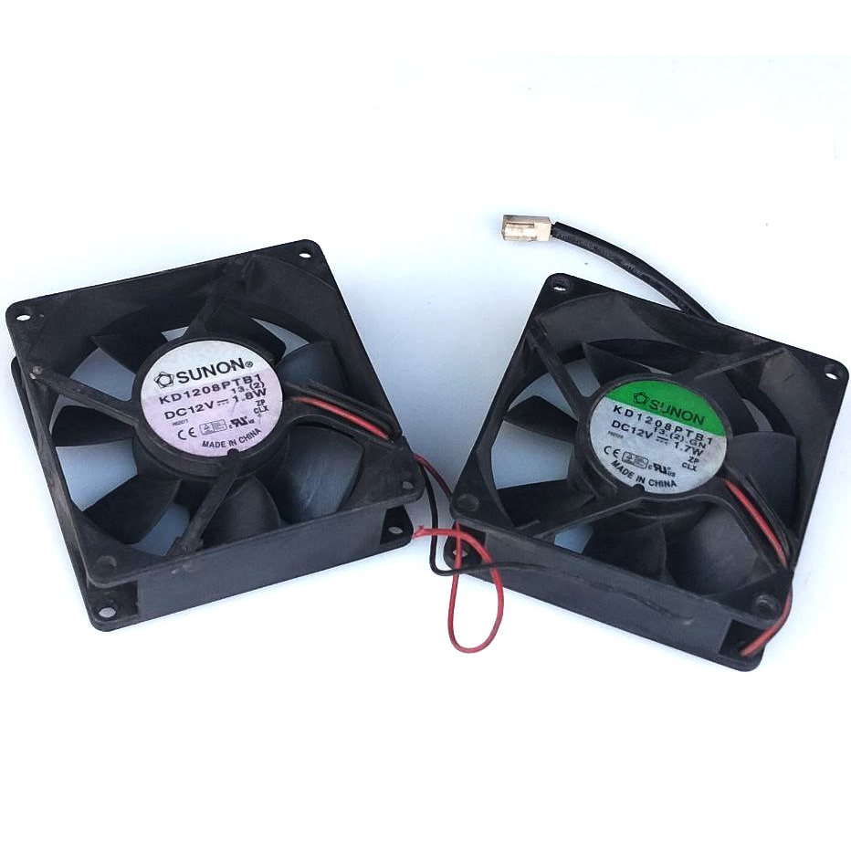 Fan DC Brushless SUNON KD1208PTB1,,,, 12v 0.14&0.15A 8x8x2.5cm