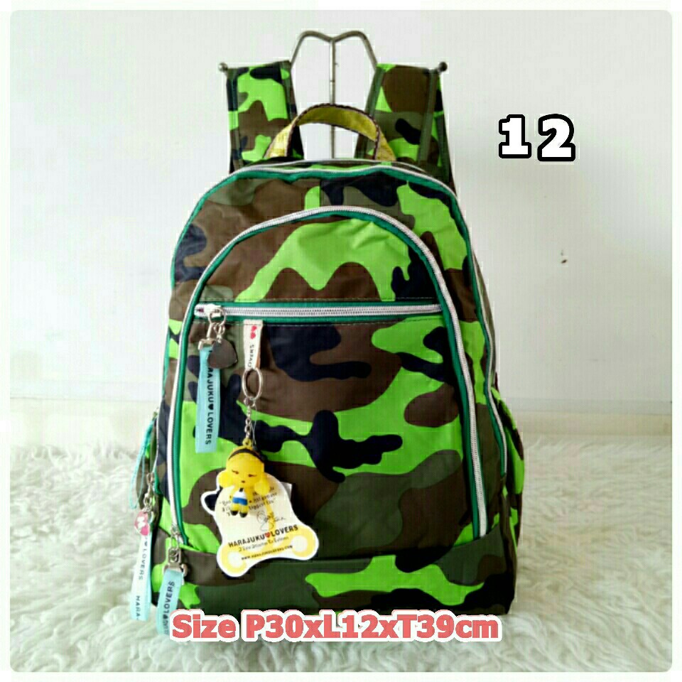 TERMURAH TAS RANSEL HARAJUKU LOVERS HJ063