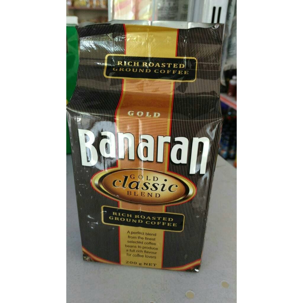 

Banaran Gold Classic Blend 200 gr - Kopi Rich Roasted Robusta Arabica