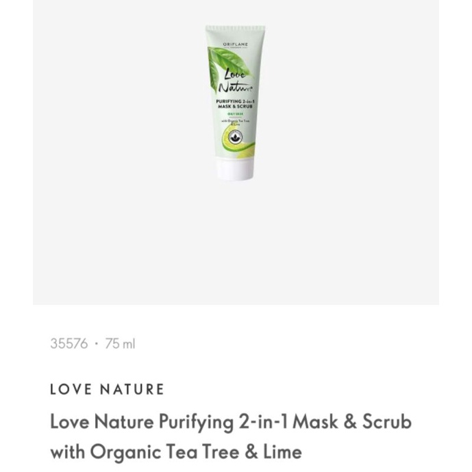 LOVE NATURE PURIFYING GEL WASH WITH ORGANIC TEA TREE &amp; LEMON / MATTIFYING FACE LOTION / PURIFYING CORRECTIVE STICK