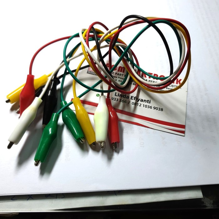 Capit buaya kecil plus kabel 1pAck