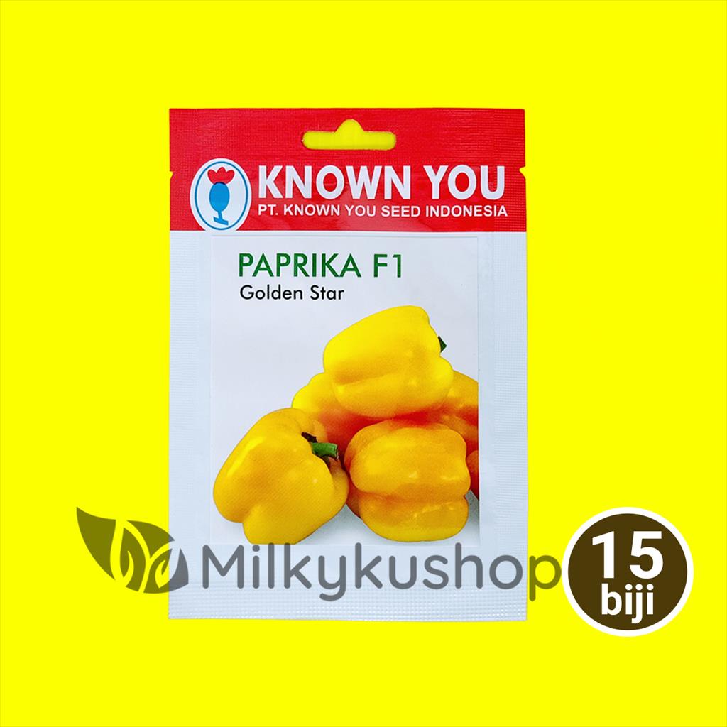 BENIH KYS KNOWN YOU SEED PAPRIKA F1 TT GOLDEN STAR 15 BIJI KP