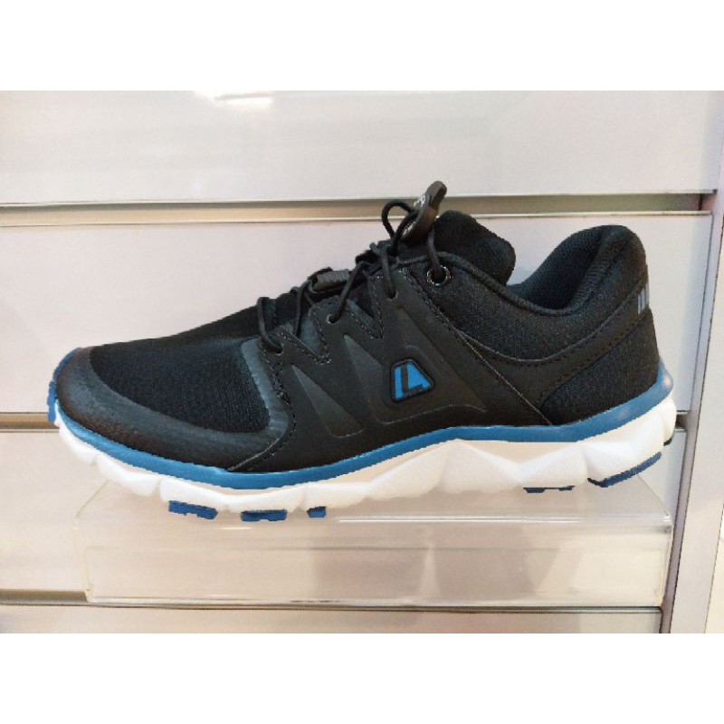 Sepatu league hitam kumo chi m running shoes pria sneakers cowo mueah original