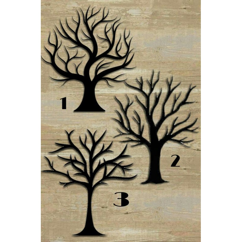 siluet pohon koin mahar