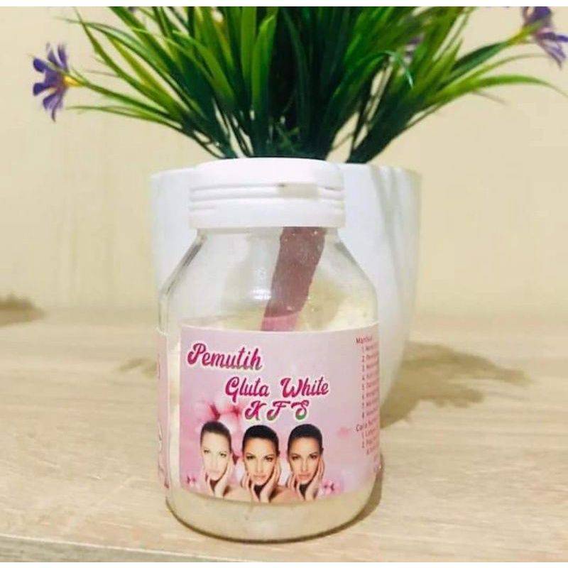 Gluta KFS Pemutih Badan Original - Pemutih KFS Gluta White - Original Suplemen Kulit Kecantikan - al