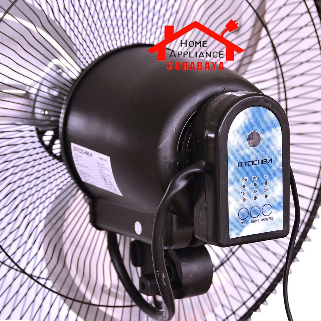 Kipas Angin Industri Baling Besi - Industrial Fan Mitochiba 3 IN 1 + Remote 18 INCH MT 1822 JR SR