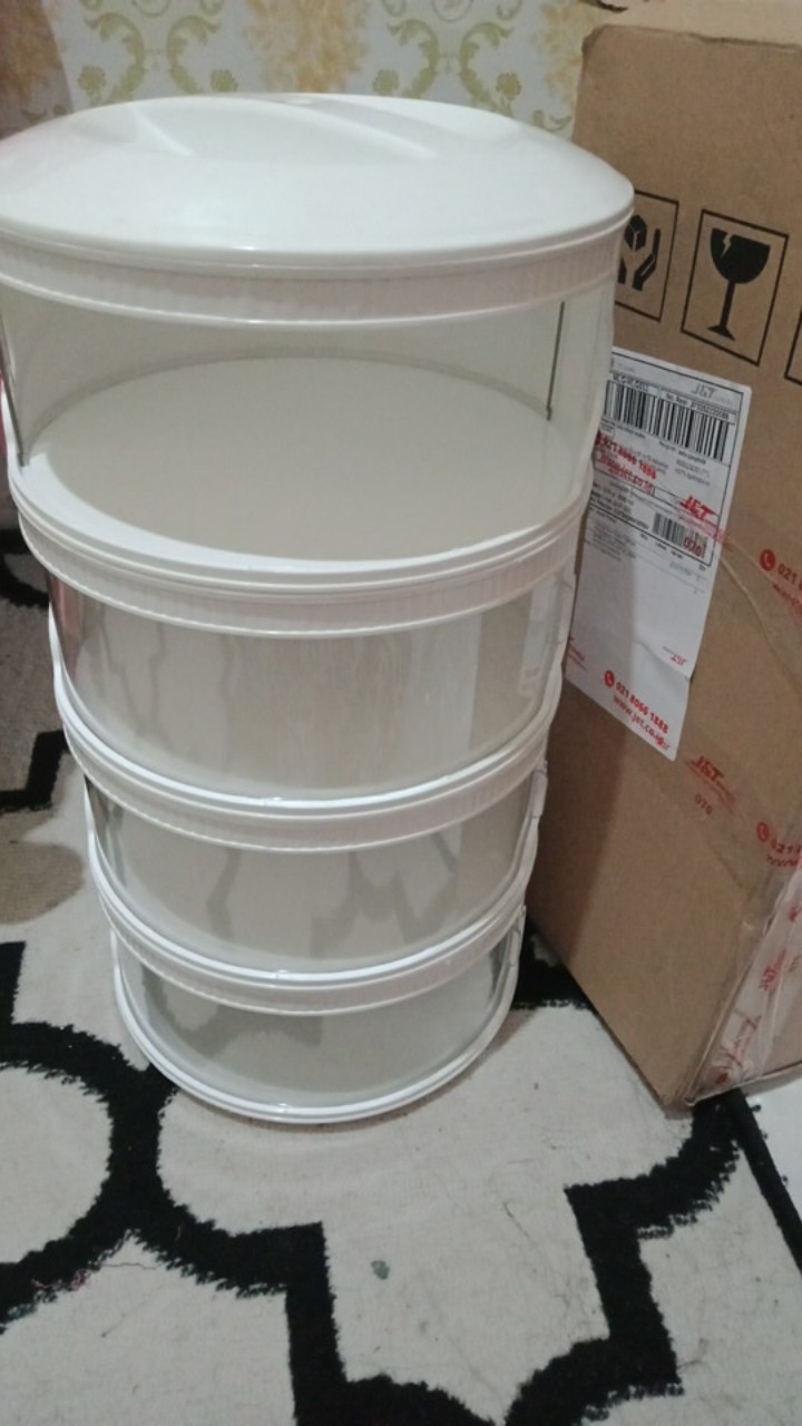 Tudung Saji 4 Susun / Tempat Penyimpanan Makanan