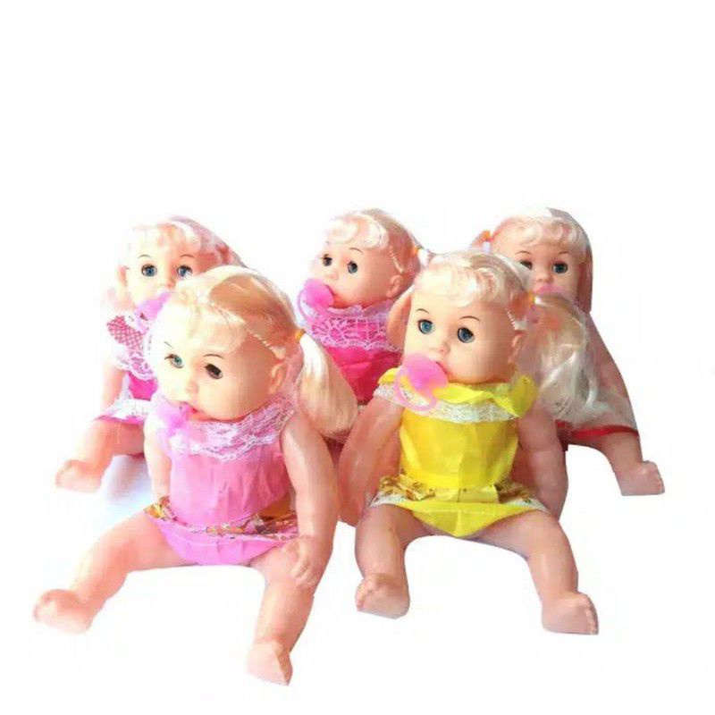 mainan boneka bayi anak bisa nangis mainan anak bisa ngomong mama papa dan nangis