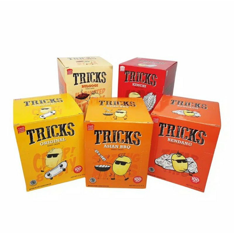 BOX - Tricks Baked Crisp 18g isi 10pcs