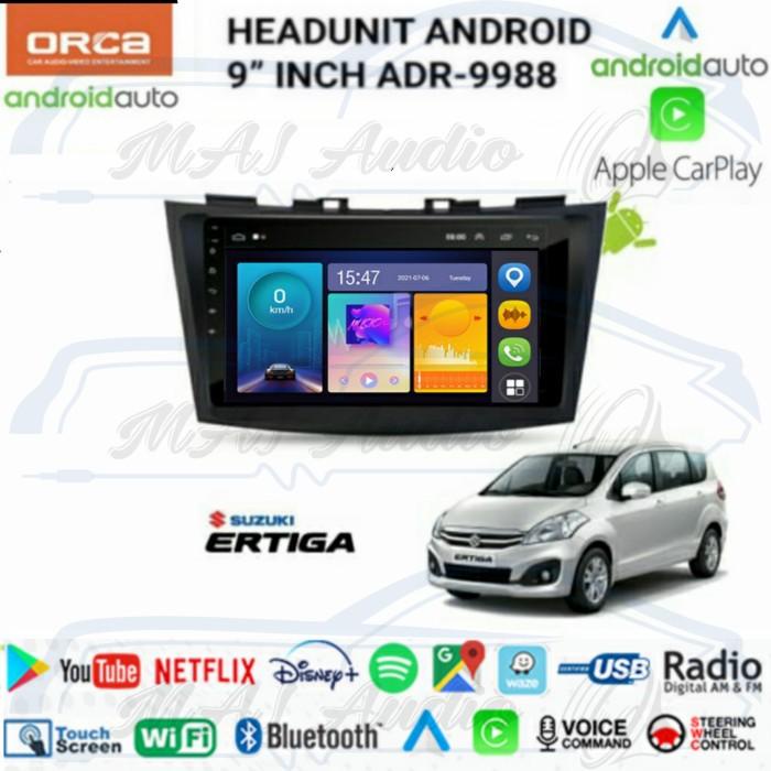 Head Unit Android Orca 9 Inch Oem Ertiga Lama & Swift