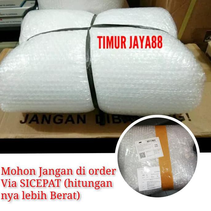 

Pengiriman Cepat TERMURAH PLASTIK BUBBLE WRAP BUBBLEWRAP 500cm x 125cm 5 METER 5METER - Putih ON