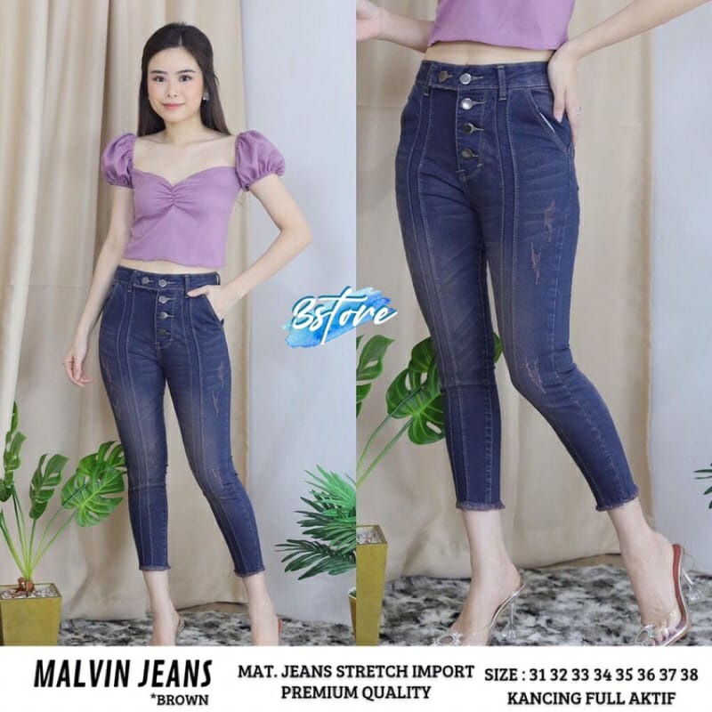 SUPER MODIS SIZE 27-38!! MALVIN JEANS JEGGING 7/9