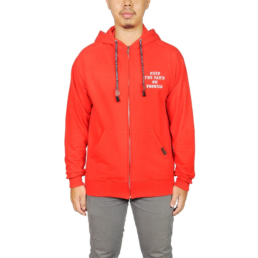 

Inspired27 Jacket Ziphoodie - Barakuta Red