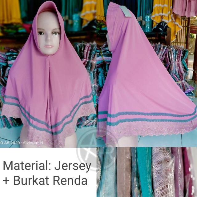 Khimar Hijab instan Renda