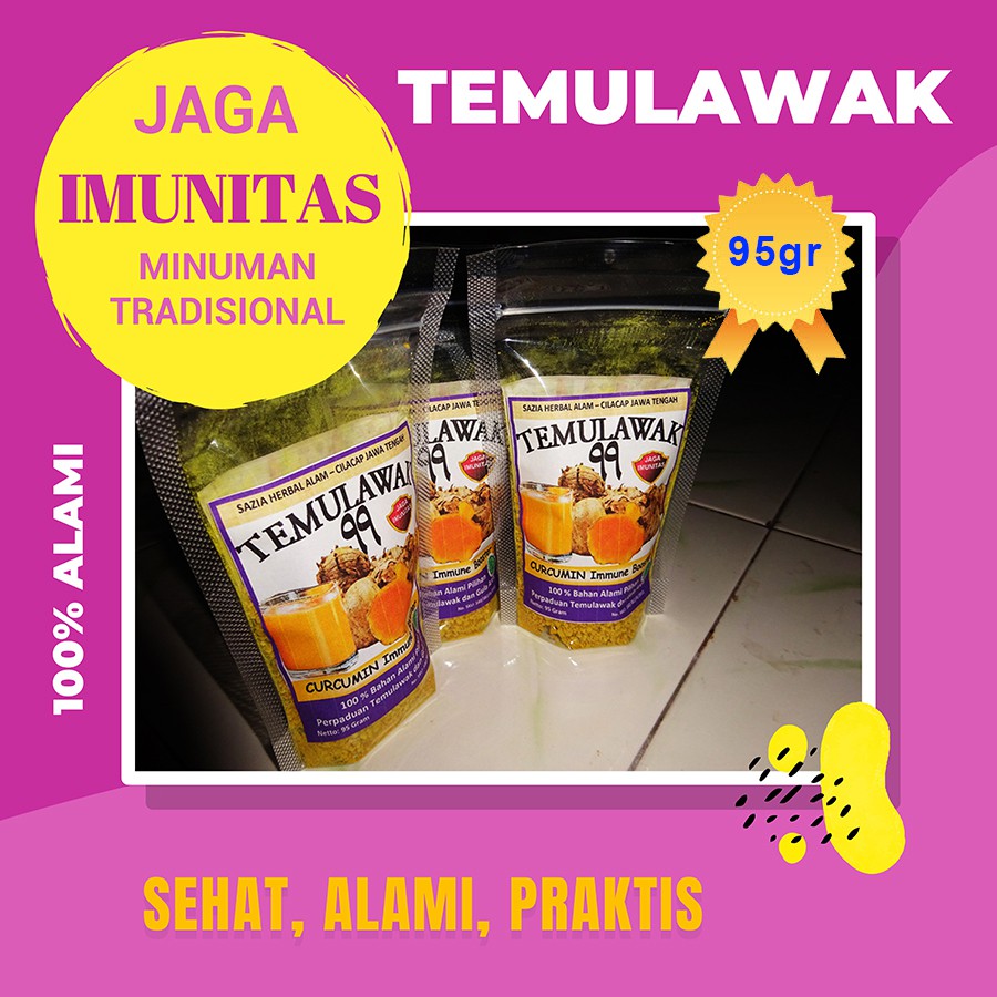 

Minuman Tradisional Temulawak 95gr- Curcuma Xanthorrhiza