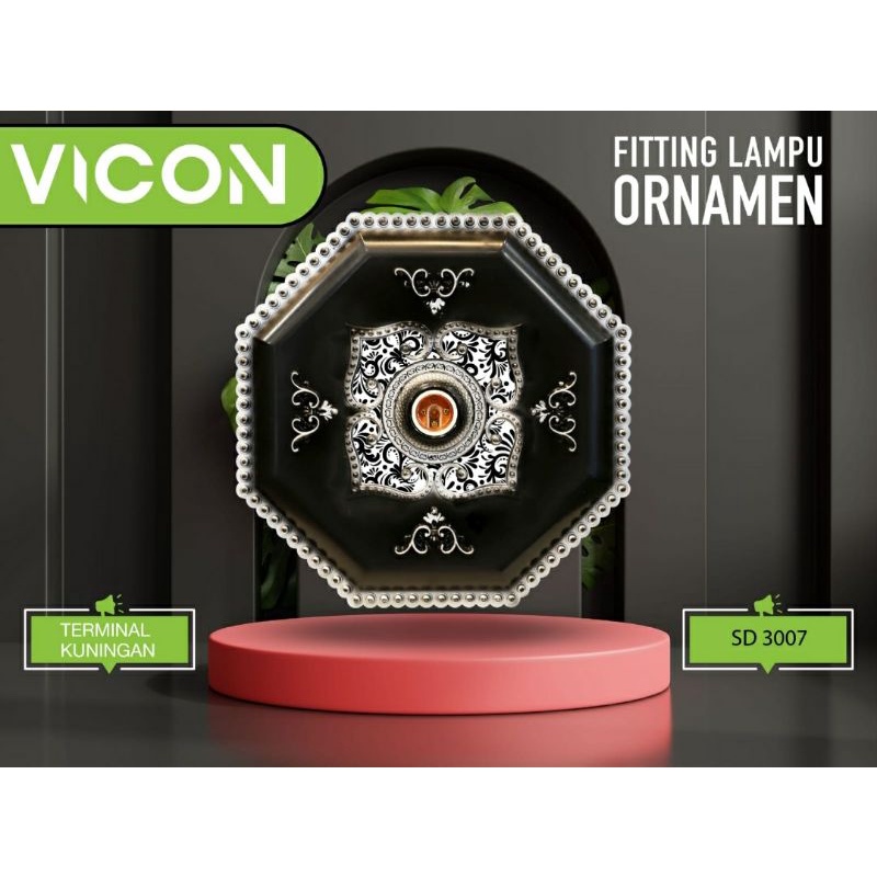 Fitting Lampu Ornamen "VICON"