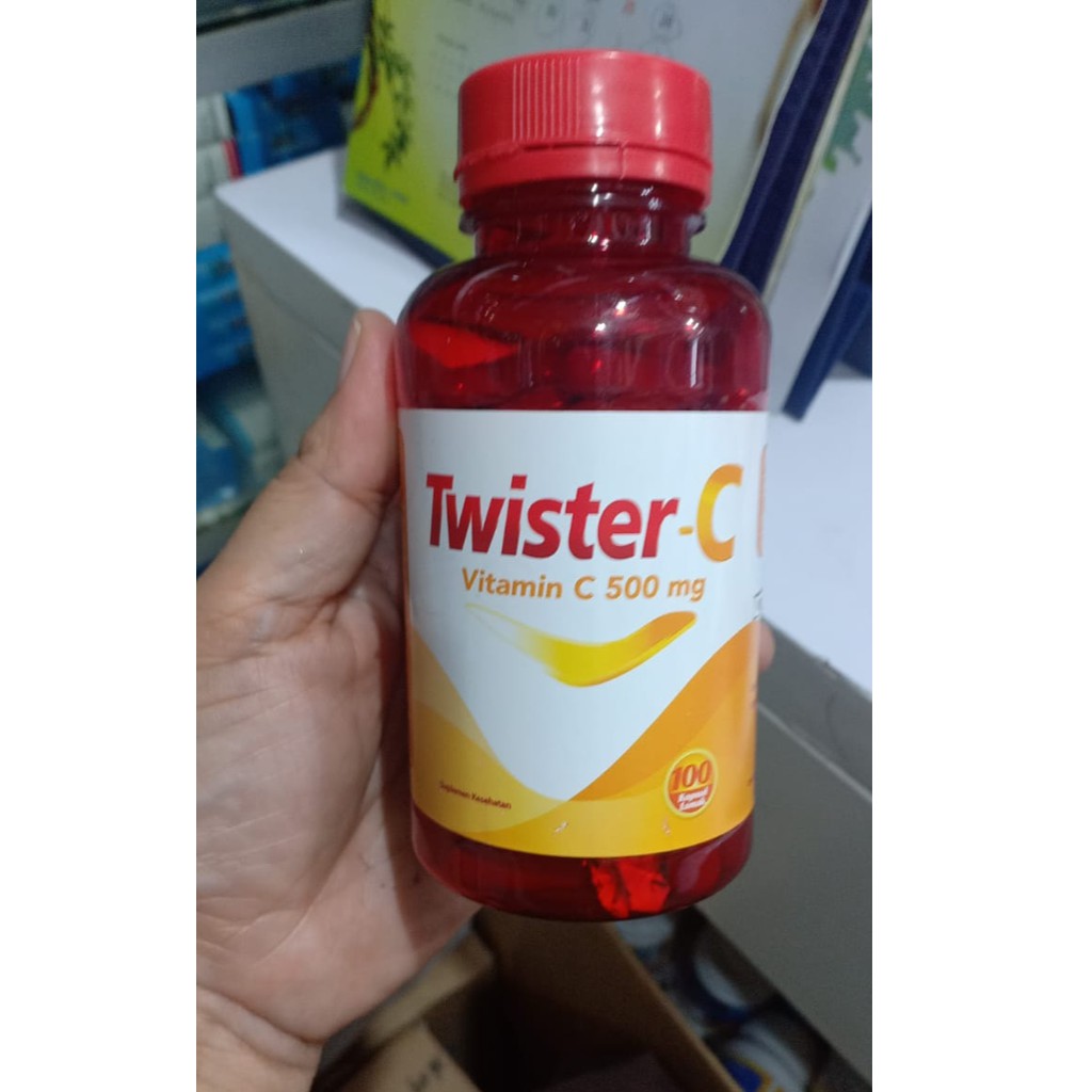 Twister C Vitamin C 500mg - Isi 100 Butir