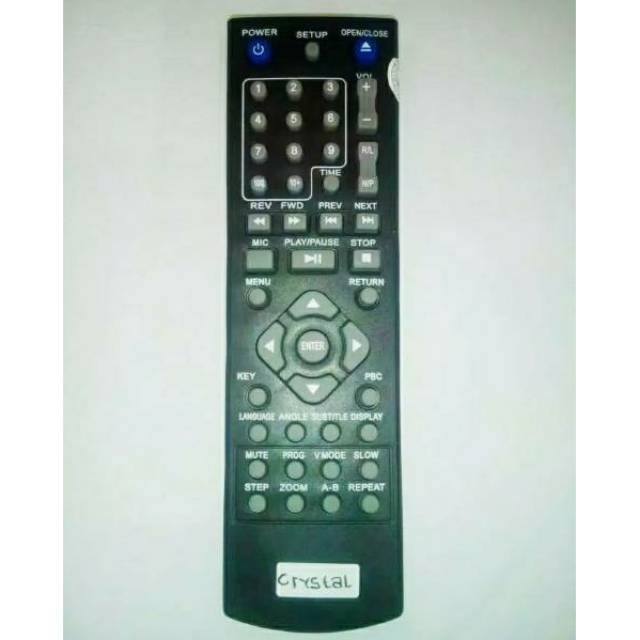 REMOT/REMOTE DVD CRYSTAL