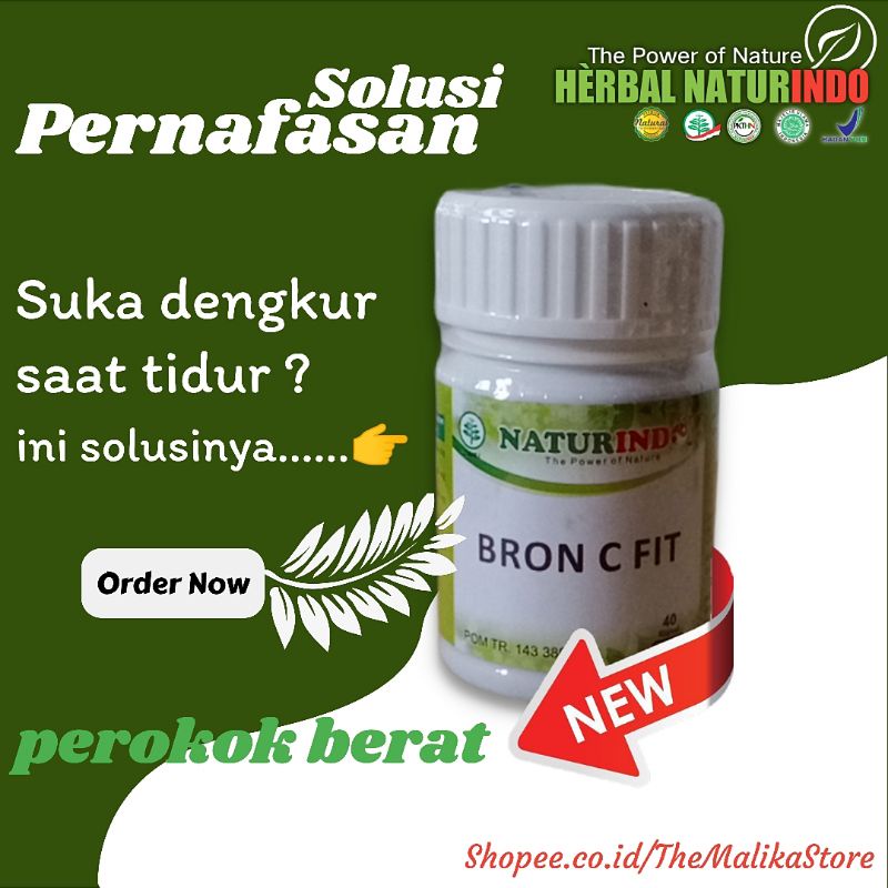 Naturindo BRON C FIT Obat Herbal Pernafasan