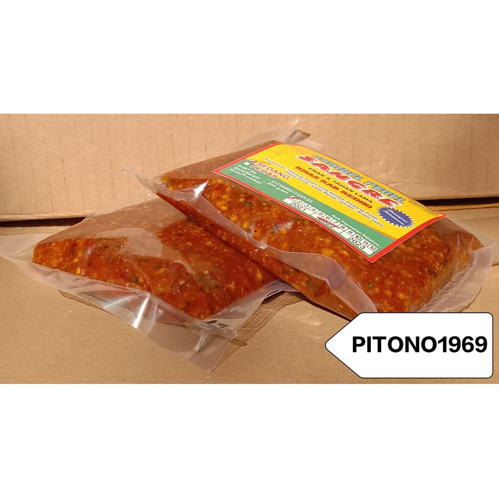 

Bumbu Sambal Pecel SANGRE 200gr Khas Kediri