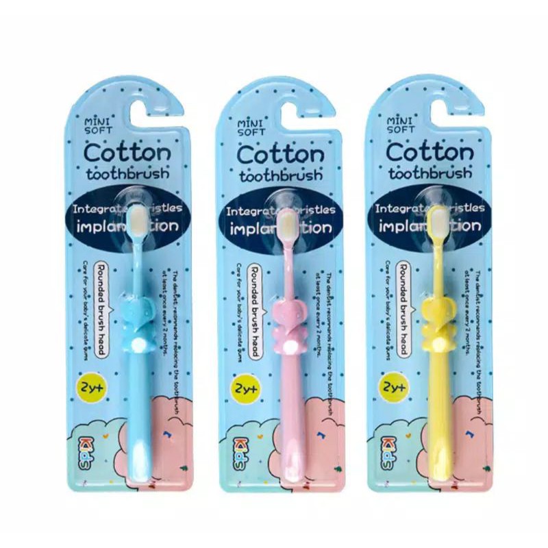 Sikat Gigi Anak Cotton Toothbrush Halus Lembut