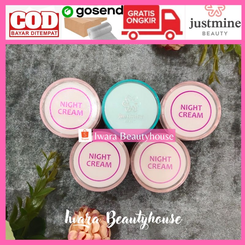 Ecer Night Cream Hi Glow (Krim Malam) Night Glow / Remove Spot / Acne