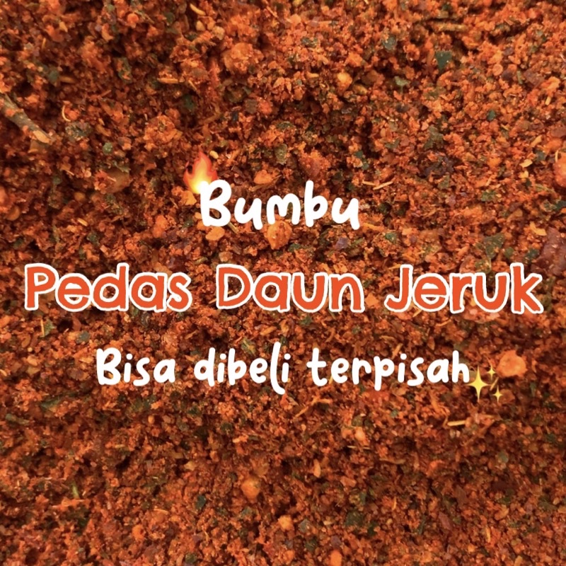 

Bumbu Pedas Daun Jeruk / Pedas Jeruk Kemasan Praktis