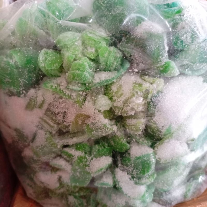 

cemilan makanan sehat pala bunga hijau sukabumi