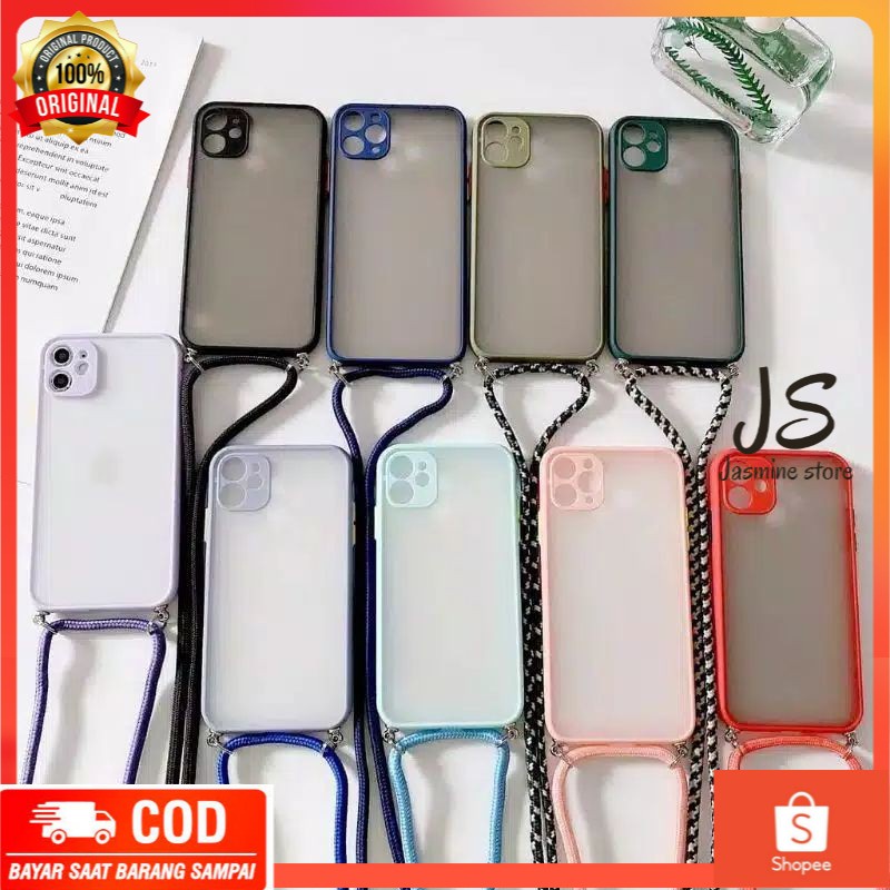 NEW 0600 Sling case hybrid samsung A02 2021 s21 s21+ s21ultra lanyard sling aero protec camer