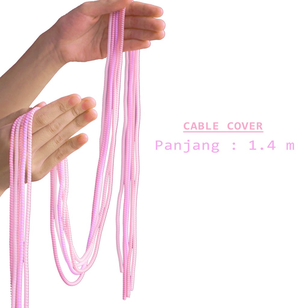 Cable Cover Pelindung Kabel Charger 1,5 Meter