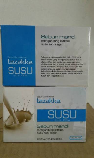 Sabun Mandi Herbal Susu Tazakka 90gram