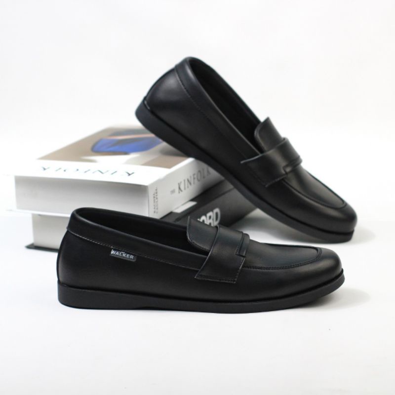 Xshoesbdg.id x Kevin Sepatu Slip On Pria Sepatu Casual Pria Slop Syntetic Sepatu Formal Kerja Kantor Kuliah