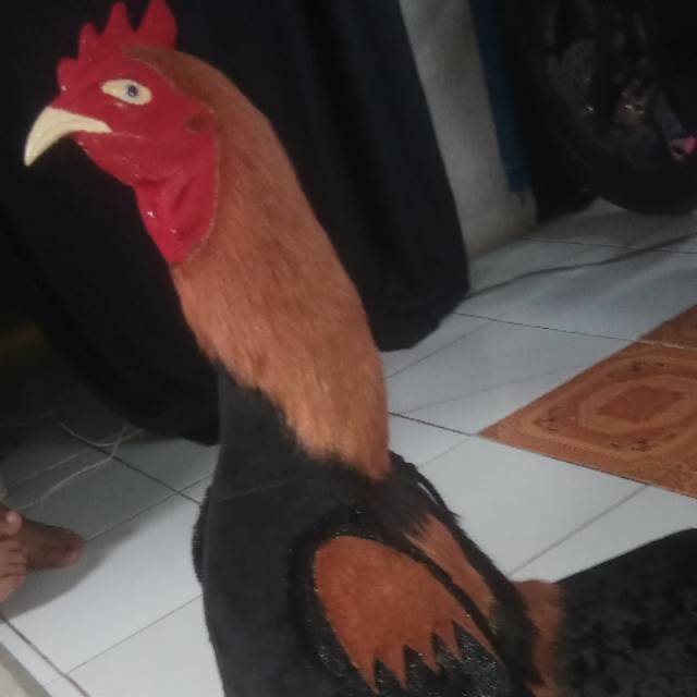 Boneka ayam adu/mainan hewan/boneka ayam murah/boneka ayam ...