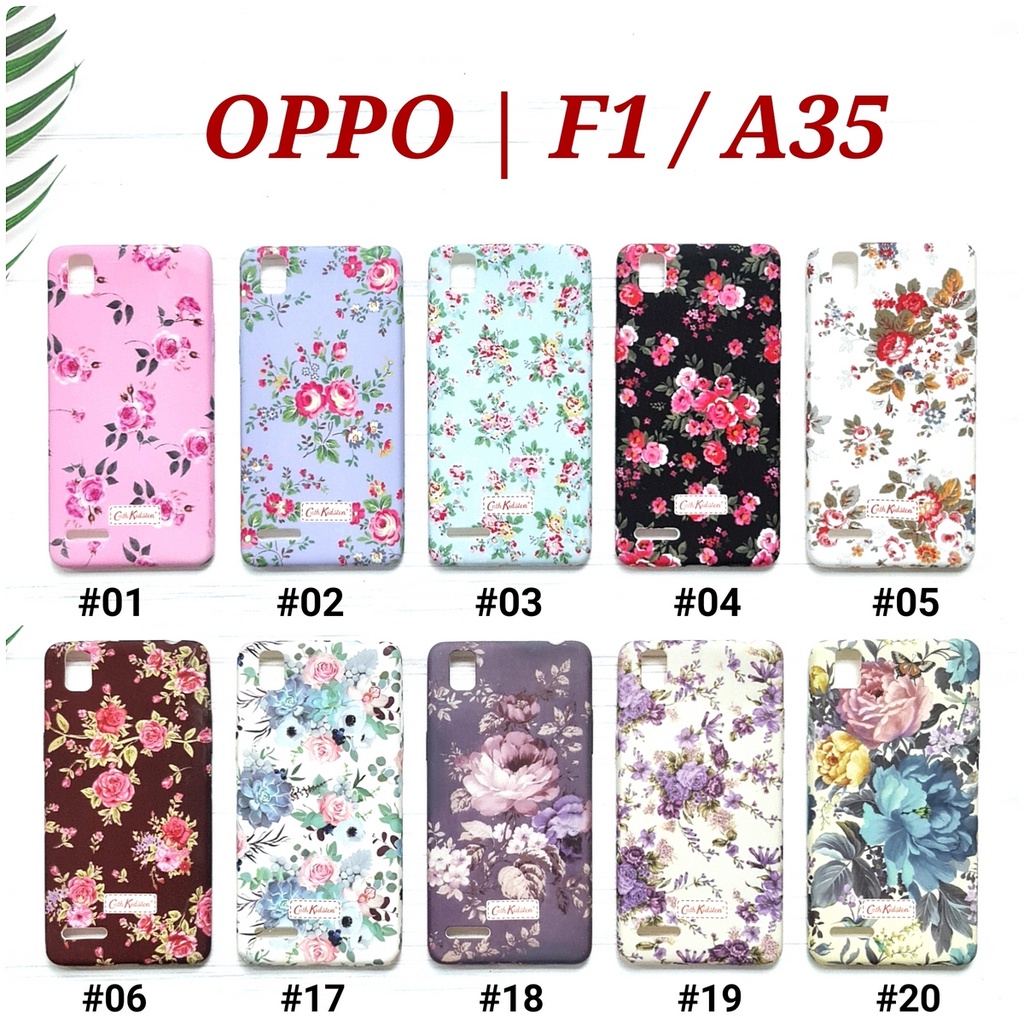 OPPO F1 A35 F1 PLUS R9 F1S A59 F3 A77 F7 F9 F11 F11 PRO | CK FLOWER Soft Case Glow In The Dark