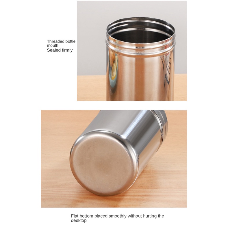 Tempat Lada Merica Bumbu Dapur Stainlees Steel Toothpick Holder 3 Lubang-8