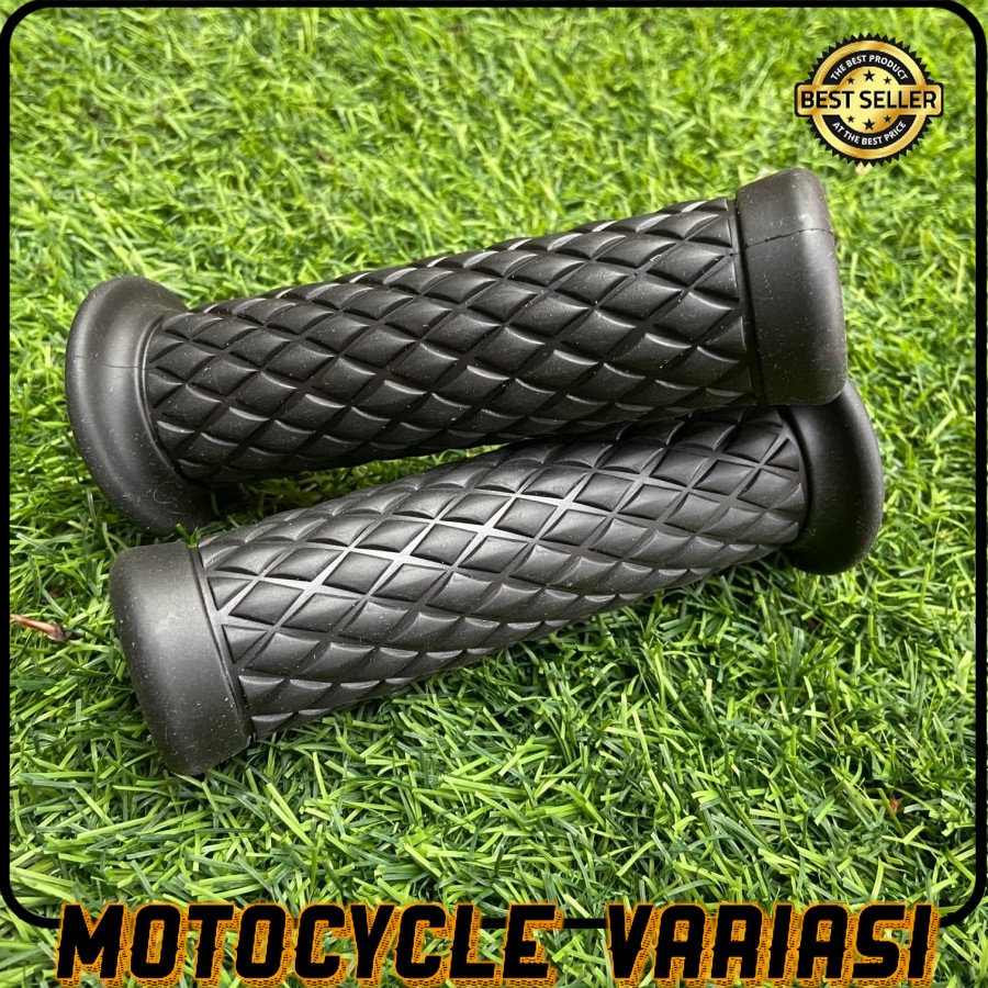 handgrip karet stang retro klasik VESPA XSR W175 CB SCOOPY NMAX semua motor