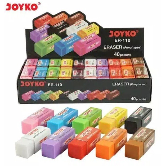

[ ATK ] PENGHAPUS JOYKO ER-10/WARNA-WARNI 1 Pcs