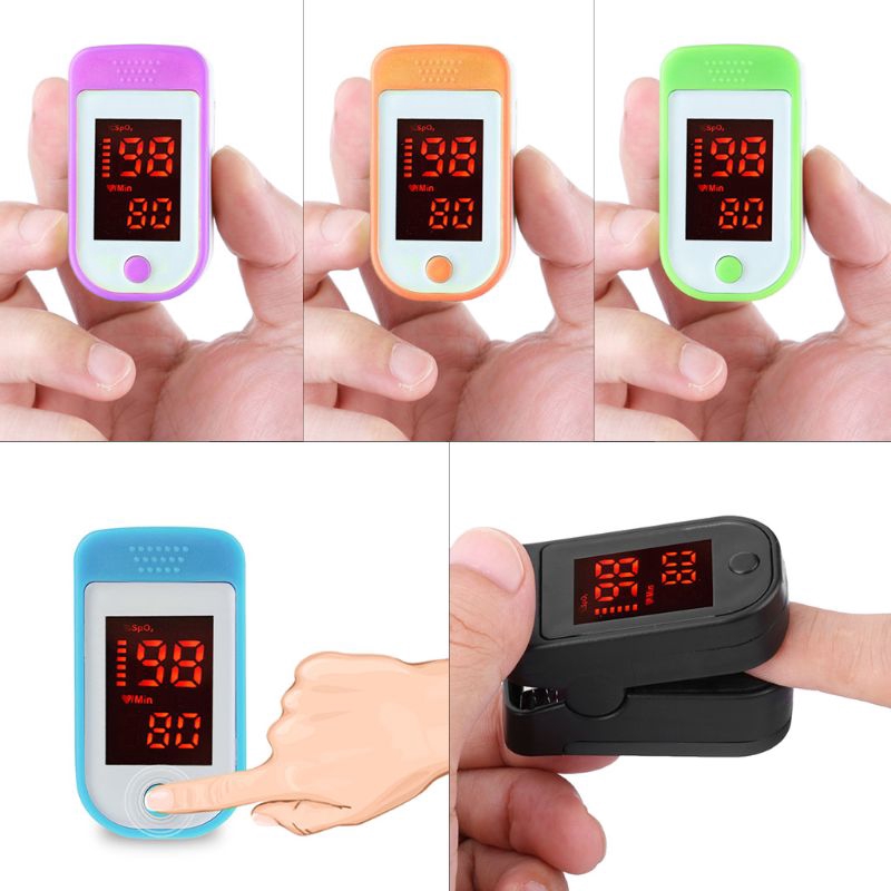 Spb Oximeter Alat Pengukur Kadar Oksigen Dalam Darah Detak Jantung Untuk Ujung Jari Shopee Indonesia