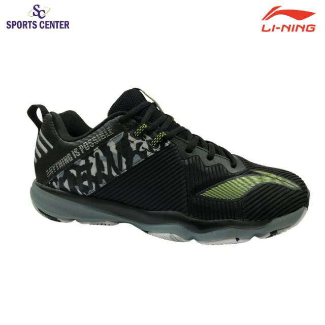 Sepatu Badminton Lining Ranger 4.0 / IV TD AYTQ 053 / AYTQ053-2 Black